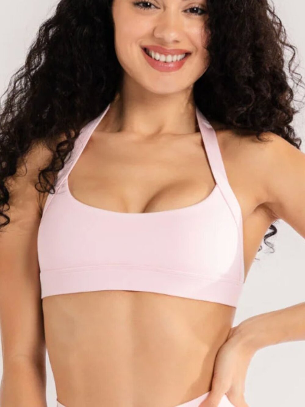 NEW EMANH Serene Halterneck Sports Bra + Seamless Serene Leggings